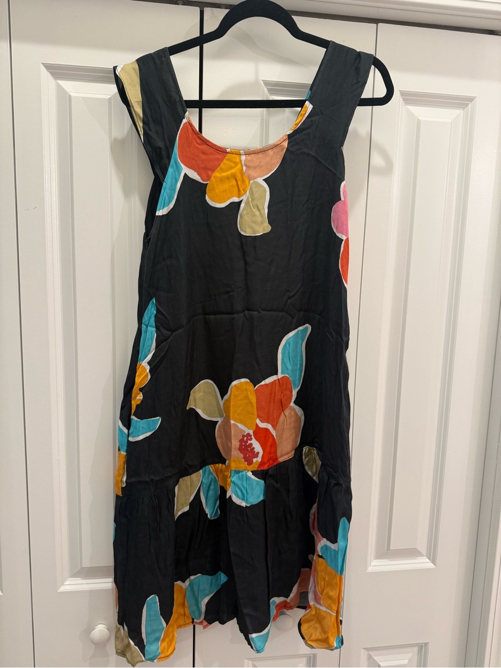 Maude Vivante Floral Dress Medium - 100% Cotton Lined